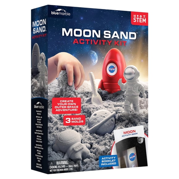 Kit de actividades Blue Marble NASA Moon Sand 0,68 kg STEM
