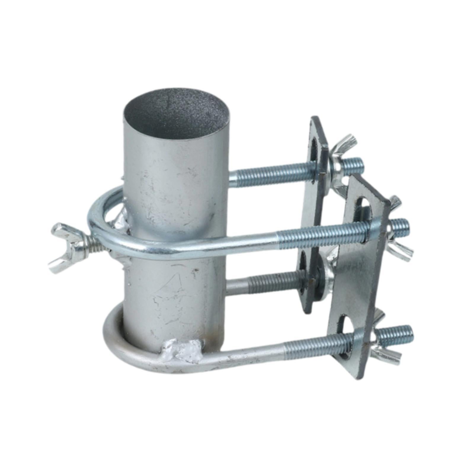 Magideal - Soporte Fijo Para Sombrilla De Balcón, Soporte De Metal Con Orificio De 3,5 Cm De Diámetro, Accesorio Para Terraza, Protección Solar, Soporte De Sombr