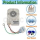 thumbnail image 5 of Motor de ventilador de evaporador CDDCWZ WR60X28783 115V 3.3W para refrigerador, 5 of 8