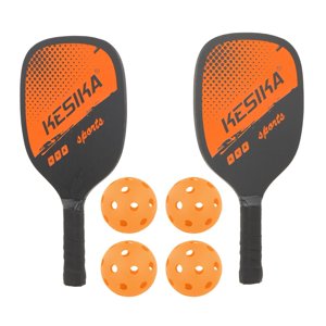 Ioensy - Palas Profesionales De Pickleball Agarre Cómodo Con Bolsa 4 Raquetas De Bolas
