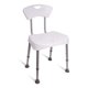 thumbnail image 1 of Asiento de Baño Carex Modelo con Respaldo Ajustable en Altura, 1 of 6