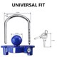 thumbnail image 2 of Funmit 1 unidad de candado universal para bola de enganche de remolque, azul, 2 llaves, 2 of 7