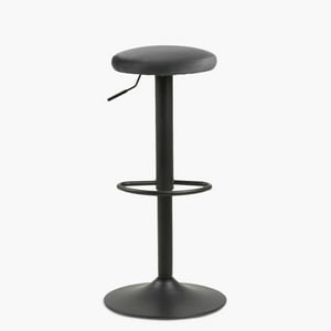 Form Design - Taburete Tapiz Bilbao Gris Oscuro
