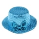thumbnail image 2 of Adorable Sombrero De Lentejuelas Redondas De Mu?eca Hecha A Mano Para 1/3 BJD Doll Accesorio Azul, 2 of 5