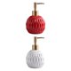 thumbnail image 1 of Dispensador De Jabon De Ceramica Reutilizable Para Ducha Color Blanco Rojo 2 Piezas, 1 of 5