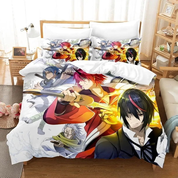 Anime That time i got reincarnated as a slime Bedding Set,Duvet Cover Bed Set Quilt Cover, Boys Girls Adults Bed Sheets