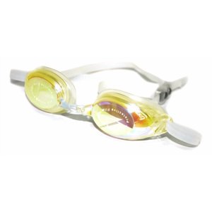 Lente Natación Saeko S14 Uv Turbo Mirror Amarillo