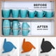 thumbnail image 2 of Organizador de tazas y almacenamiento ELYPRO, estante negro, 2 of 9