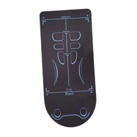 Ioensy - Estera De Ejercicio Para La Colchoneta De Acondicionamiento Físico Para La Rueda Del Rodillo Para El Entrenamiento Pilates Interiores 140Cmx70Cm