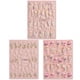 thumbnail image 1 of 3 Sheets 5D Flower Nail Art Stickers Nail Stickers Acrylic Embossed Engraved Nail Decals Nail Art Supplies Pink White Floral Leaf Cherry Blossom Adhesive Sliders DIY Manicure Nail Art Decorations For, 1 of 2