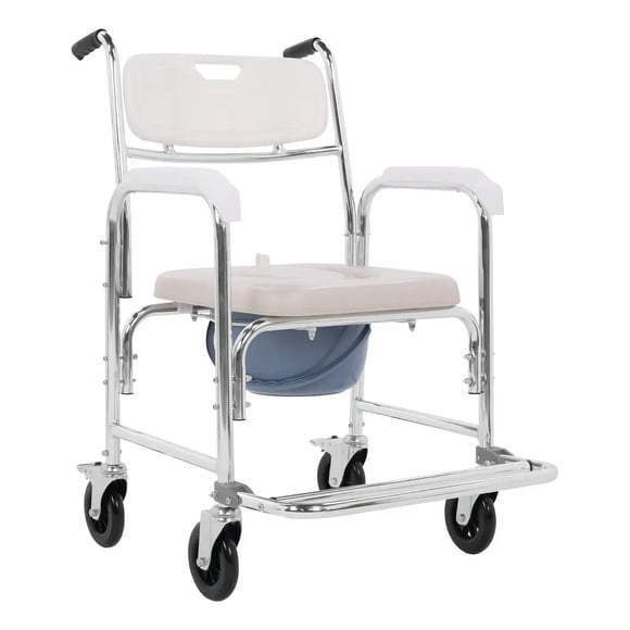 Silla Baño Ducha Con Ruedas inodoro Ortopédica