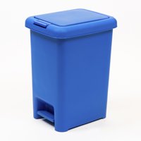 Recilock - Basurero 10 Litros Pedal Central - Azul