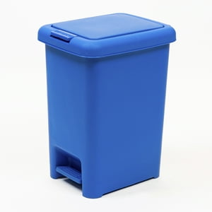 Recilock - Basurero 10 Litros Pedal Central - Azul