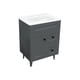 thumbnail image 2 of Kit mueble con vanitorio deluxe gris 60x47x80 cm, 2 of 5