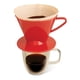 thumbnail image 3 of Cono para Preparar Café Fino Tamaño 2 Rojo Juego de 2, 3 of 6