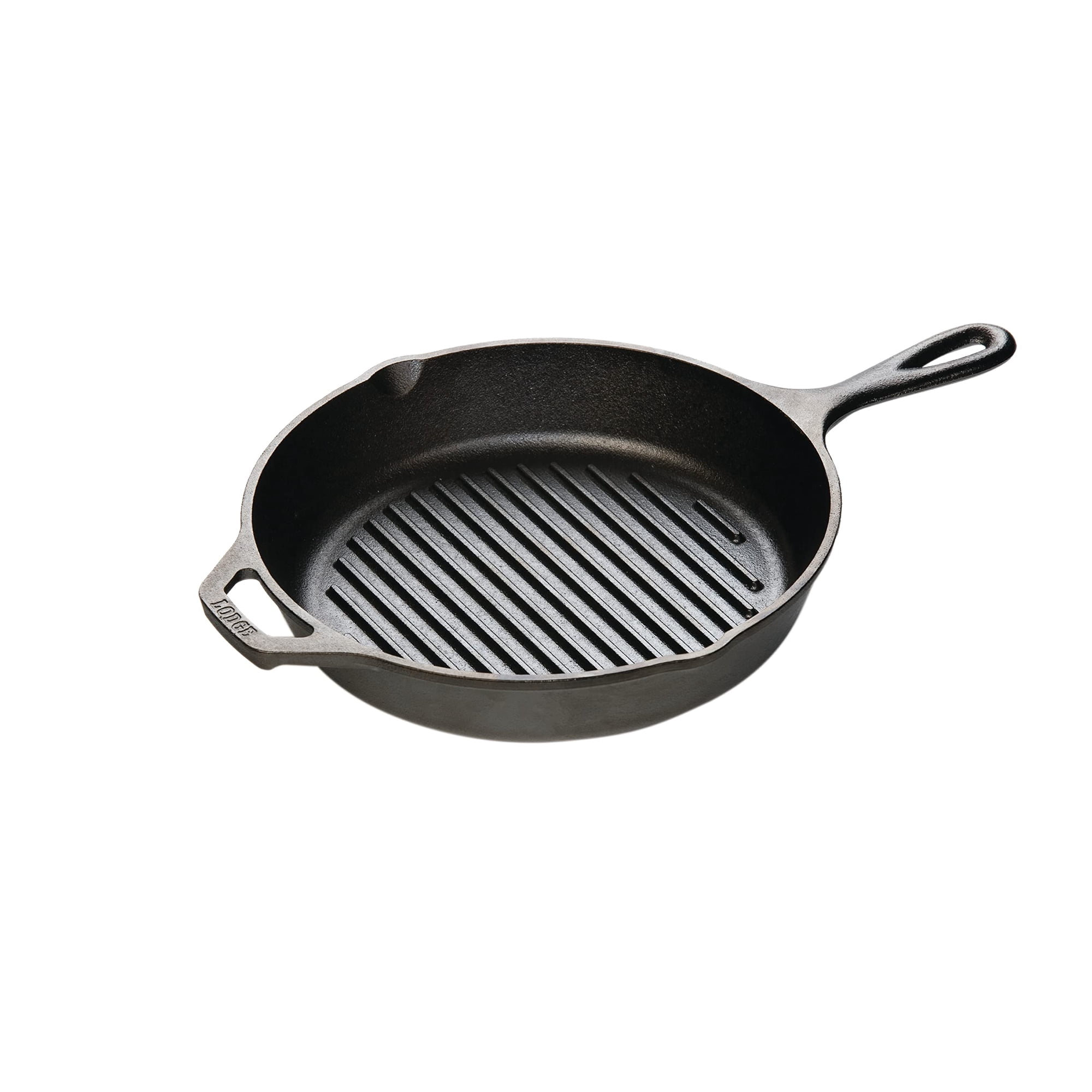 Grill Pan Lodge, Hierro Fundido, 26 Cm, Tela De Caucho