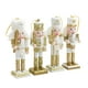 thumbnail image 2 of 4x Adornos De Madera Para Cascanueces, Regalo Navideño, Pequeña Decoración Colgante De Navidad, 2 of 3