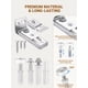 thumbnail image 3 of Kit de herrajes para puerta plegable FEAOXYO de acero inoxidable y nylon, 3 of 7