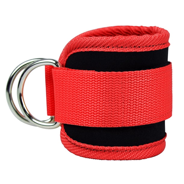 Entrenador de fuerza para piernas, pórtico de fitness, soporte de tobillo, hebilla de tobillo, correa de tobillo con velcro