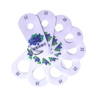 Ioensy - Regla Para Frutas Regla Medidora De Frutas Flexible De 9 Agujeros Para Arándanos Cereza Y Arándanos