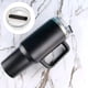 thumbnail image 2 of Tapa de repuesto para vaso Stanley Cup de 40 oz, paquete de 2 tapas transparentes de repuesto para vaso de viaje Stanley, a prueba de derrames, compatible con accesorios Stanley Cup., 2 of 5
