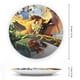 thumbnail image 2 of Bakugan Plato decorativo de porcelana fina (bone china), plato decorativo de cerámica para hogar, oficina, soporte de pared, platos decorativos para dormitorio - 6 pulgadas (15 cm), 2 of 6