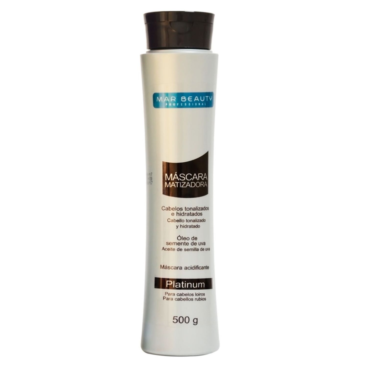 Mar Beauty - Mascara Matizadora Platinum 500G