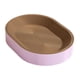 thumbnail image 3 of Rascador De Gato De Cartón Ovalado, Reposo En Cama Para Gatos De Interior, Tabla Rascadora Para Sofá XL, Violeta, 3 of 4