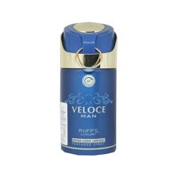 Riiffs - Desodorante Luxury Veloce Men Perfumed Body Spray 250 Ml