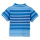 thumbnail image 2 of Polera Bebé Niño Manga Corta Rayas con Cuello Piqué Azul Pillin, 2 of 3