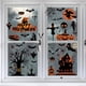 thumbnail image 1 of 1pc/4pcs/8pcs/9pcs, Halloween Wall Stickers - Removable Decals for Living Room, Bedroom, Bathroom, and Windows - Haunted House Decor and Home Decor - Spooky and Fun Designs, 1 of 5