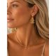 thumbnail image 2 of Aros Celeste con Baño de Oro 18K., 2 of 3
