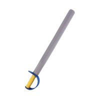 Magideal - De Espuma De Juguete Para Esgrima, De Espuma Para Niños, Accesorio De Práctica De Juego De Roles, Juguete De Juego De Simulación De Azul