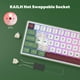 thumbnail image 5 of Teclado Mecánico RK R65 Green Español 65% Royal Kludge, 5 of 6