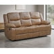 thumbnail image 1 of Sofá Reclinable 3 Cuerpos Smoke Brown c/Consola, 1 of 2