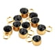 thumbnail image 1 of 10x Colgantes De Diamantes De Imitación Para Hacer Joyas, Abalorios De Cristal Para Manualidades, Color Negro, 1 of 5