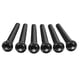 thumbnail image 2 of Pasadores de puente para guitarra Jinlop, 6 piezas negras + extractor, 2 of 8