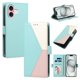 thumbnail image 1 of Funda Cartera Tricolor para iPhone 16 con Ranuras para Tarjetas, Verde, 1 of 6