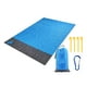 thumbnail image 4 of Manta De Picnic Estera Al Aire Libre Manta De Playa Plegable Para Parque Mochilero Deportes Azul 200cmx210cm, 4 of 5