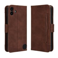 Funda Tipo Billetera Foxdock Para Nothing Cmf Phone 1 – Tapa Flip Con Tarjetero