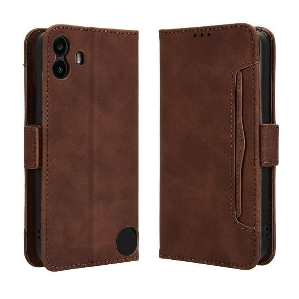Funda Tipo Billetera FOXDOCK para Nothing CMF Phone 1 – Tapa Flip con Tarjetero