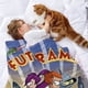 thumbnail image 2 of Futurama anti-pilling, suave, ligera, esponjosa y acogedora de lujo para hogar y cocina – Perfecta para niños y adultos, 100 x 150 cm, 2 of 6