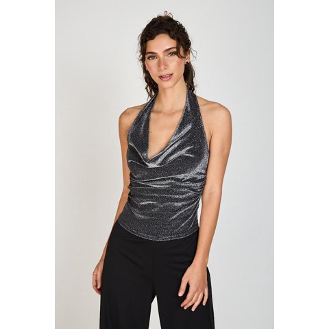 Top Aranza Atr By Eclipse Plateado Xl