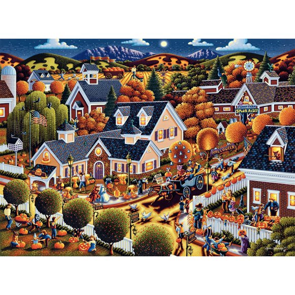 Rompecabezas Buffalo Games Dowdle All Hallow's Eve 1000 piezas