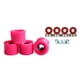 thumbnail image 2 of 4 Piezas Patines De Ruedas Patineta Sure Grip Rollerskate Ruedas Rosa Rojo, 2 of 5