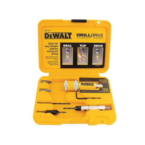 Dewalt - Set Avellanador Para Atornillar 8 Piezas Dw2730