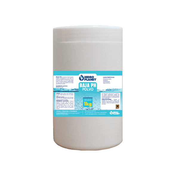 Baja Ph Para Piscina, Pote 1kg