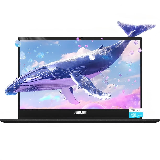 Ordenador portátil ASUS Chromebook de 14 pulgadas, 8 núcleos, MediaTek, 4 GB de RAM, 192 GB