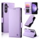 thumbnail image 1 of Funda Cartera Magnética con Tarjetas y Soporte para Samsung Galaxy S25 FE Morado, 1 of 6