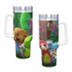 thumbnail image 4 of Wonderoos Vaso aislado de acero inoxidable con asa, diseño temático, regalo para familia, amigos y fans; incluye pajita y encaja en el portavasos estándar, 40 oz, 4 of 6